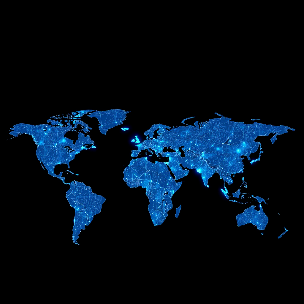 World map background