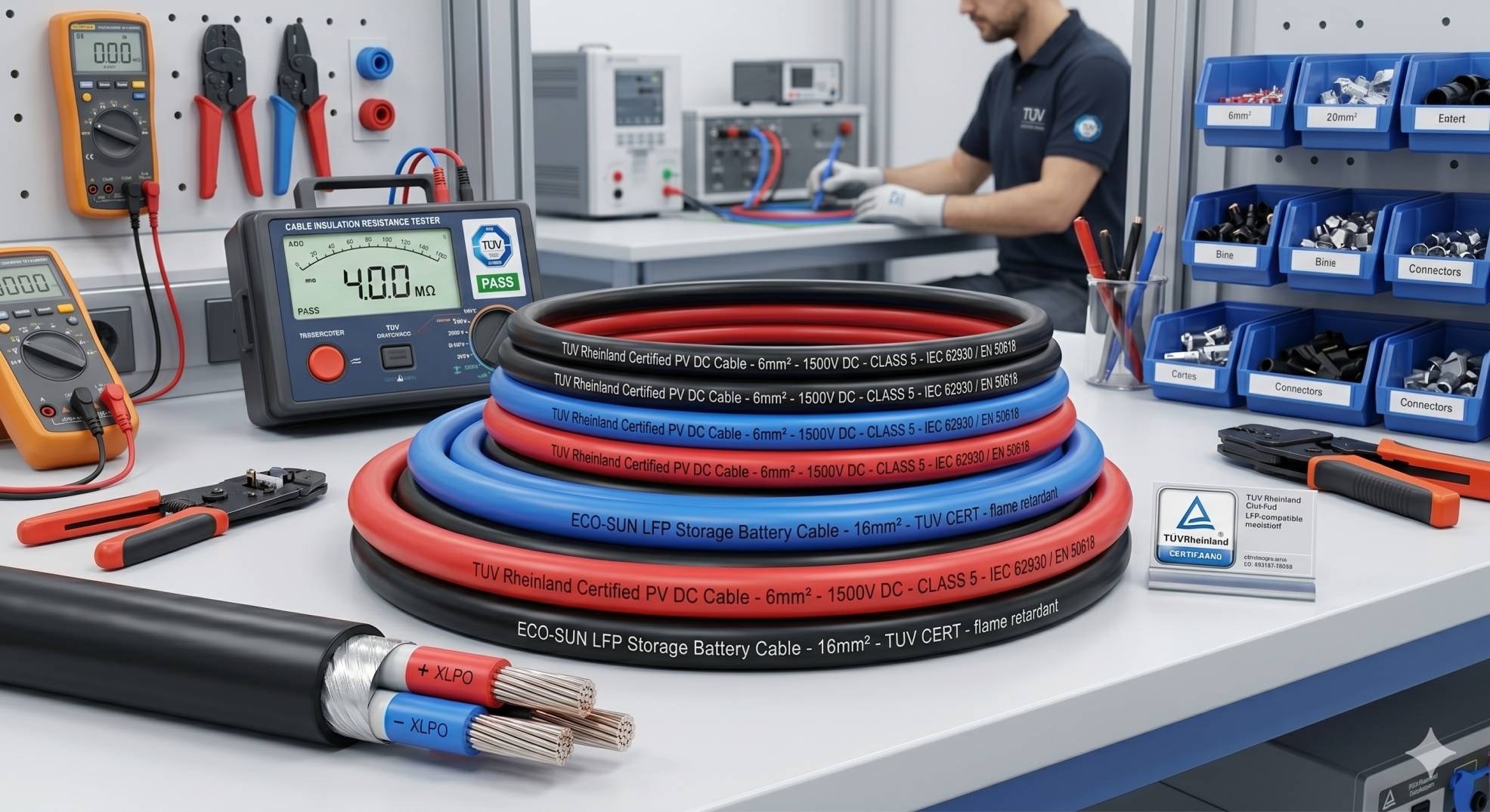 TUV Insulated DC Cables