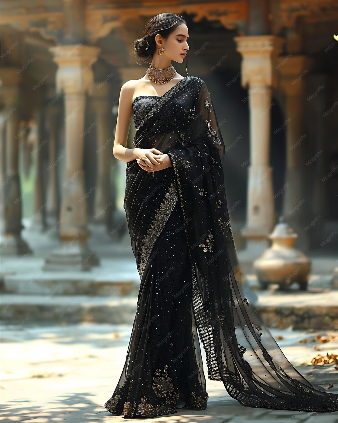 Elegant Party Wear Sarees